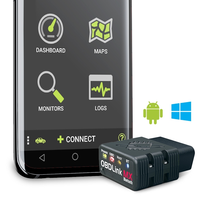 OBDLink MX Bluetooth OBD-II Scan Tool for Android  Windows