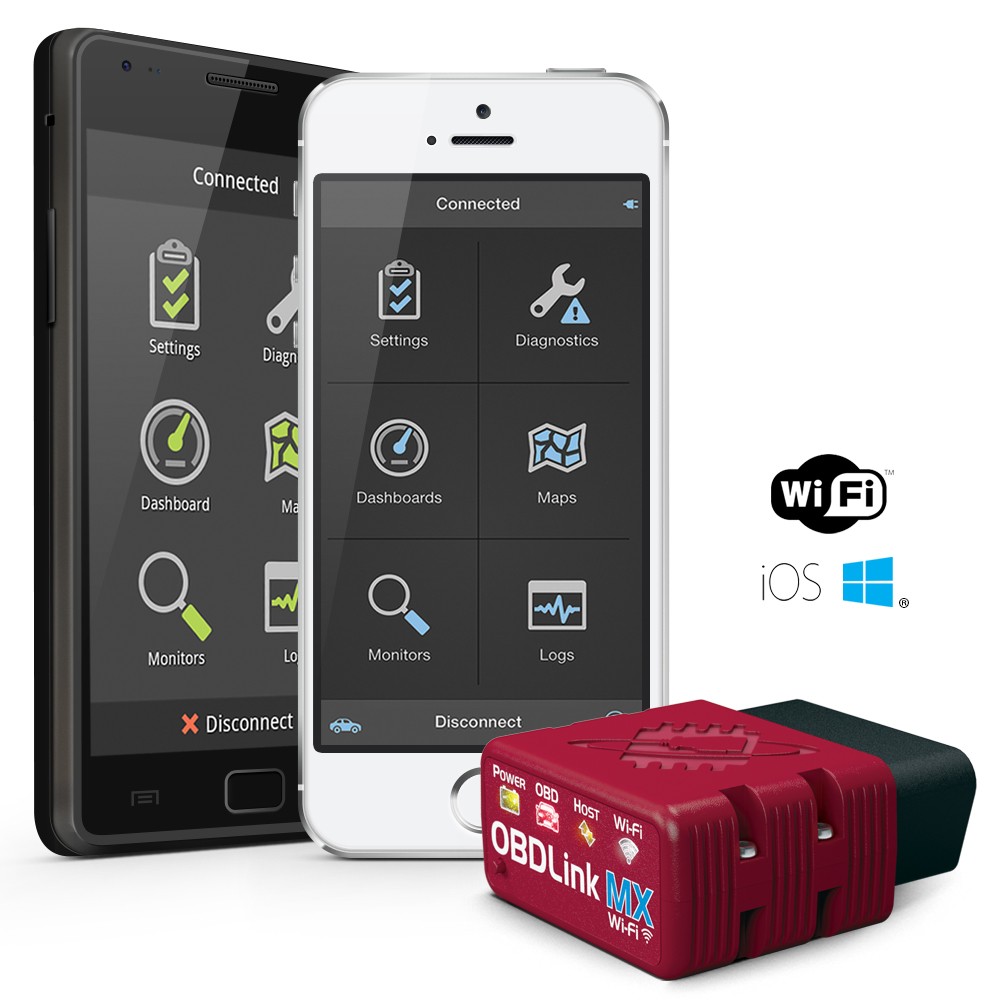 OBDLink MX+ Professional OBD2 OBDII Scanner for iPhone, iPad